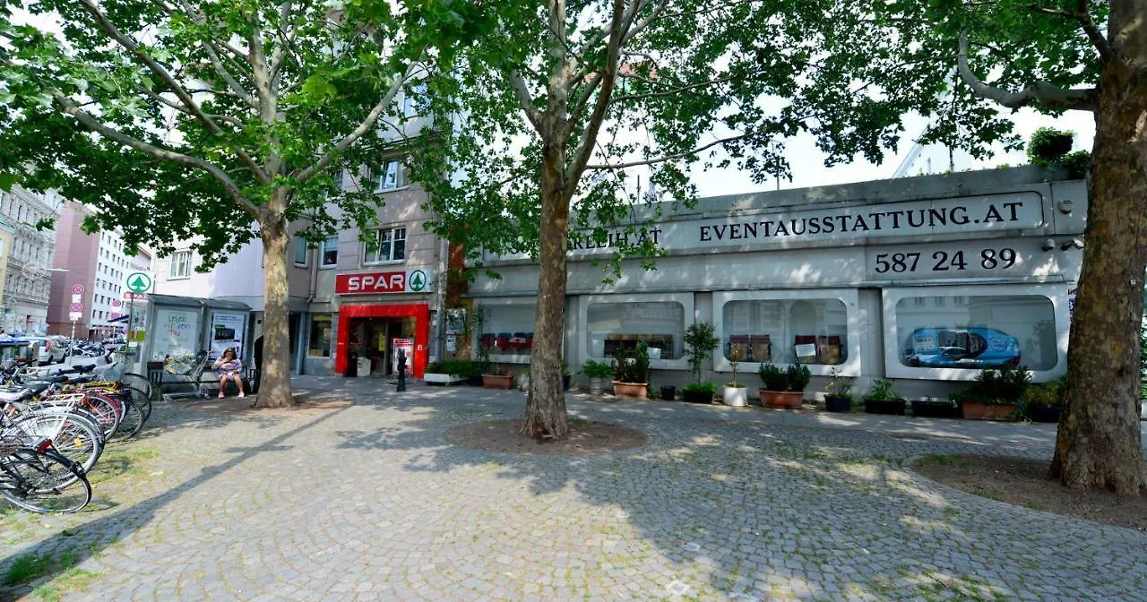 Charming With Balcony In Hip & Trendy Margareten Vienna 0*,